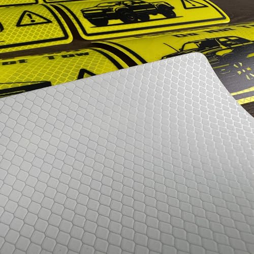 Car Reflective Stickers, High-Intensity Night Safety Reflective Decals, Strong Adhesive, Weatherproof, Paint-Safe for Cars, Trucks, SUVs & Motorcycles (1 Pack of 2pcs) (Style 5)