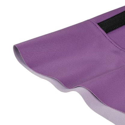 Electric Dirt Bike Seat Cover for Tutti Soleil 01,Black Stripe Non-Slip Motorcycle Cushion Cover for Tuttio Soleil01-Purple - color: Purple