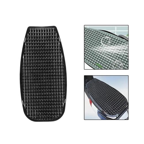 Upgraded Motorcycle Seat Cover - Thermal Insulation Pad + Quick-Detach Buckles for Hot Weather Seats Pad Parts