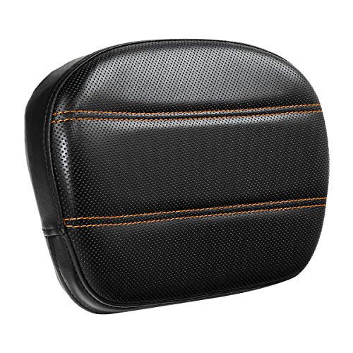 Detachable Sissy Bar Backrest Pad Fits For Harley 1997-2023 Touring Road King Tri Glide Street Glide Road Glide Electra Glide 2018-2023 Softail Slim FLSL Low Rider FXLR - color: Style G# 3