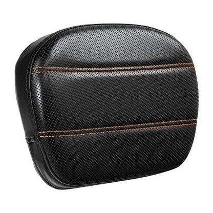 Detachable Sissy Bar Backrest Pad Fits For Harley 1997-2023 Touring Road King Tri Glide Street Glide Road Glide Electra Glide 2018-2023 Softail Slim FLSL Low Rider FXLR - color: Style G# 3