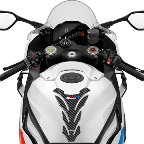 3D Motorcycle Tank Pad Gas Tank Protector Compatible with Bmw S1000RR S1000 RR 3D Anti Slip Tank Pad Stickers Gas Oil Fuel Tank Pad Protectors - size: S1000RR