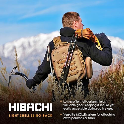 HAZARD 4 Hibachi: Light Shell Sling-Pack - Coyote , One Size - color: Coyote