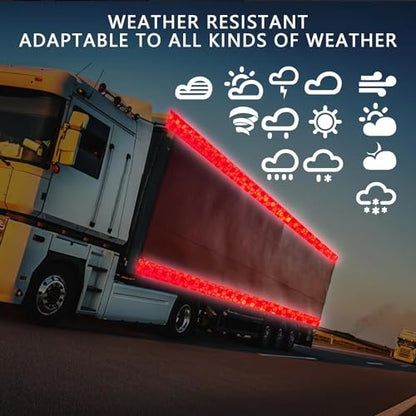 SWRT Reflective Tape 2 Inch x 30 Feet DOT-C2 Shining Star Fade Resistant Red Reflective Tape Outdoor Waterproof Strong Adhesive Safety Warning Tape Reflector Conspicuity Tape for Trailer Trucks Bike - size: 2IN x 30FT