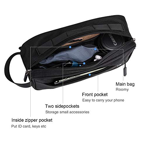 Rhinowalk Bike Handlebar Bag, Multifunctional Waterproof Mountain Bike Crossbar Front Bag Road Bike Basket Bicycle Frame Bag Waist Shoulder Bag Bicycle Bag Professional Cycling Accessories - color: black