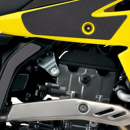 for DR-Z4S DR-Z4SM DRZ 4SM 4S 2025 2026 Side Fuel Tank pad Tank Pads Protector Stickers Decal Gas Knee Grip Traction Pad Tankpad