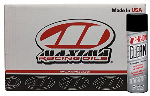 Maxima Racing Oils CS71920-12PK-12PK Suspension Clean Aerosol - 156 oz., (Pack of 12) - size: 1 Count (Pack of 12)