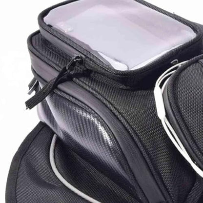 Tank Bag Motorcycle Magnet for Aprilia RS 660 Street Fighter 2023, Oxford Motorcycle Bag with Touchscreen Mobile Phone Pocket