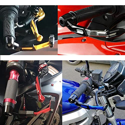 Handguards Motorcycle Handguards Handlebar Grips Bar Ends Hand Guards Levers Protector for Yamaha Xmax 300 XMAX300 X-MAX 2017 2018 2019 (Color : Silver)