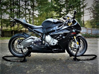 GP Pro Series Universal Front and Rear Motorcycle stands set - For use with Ninja ZX6r 636 ZX10r ZX14r ZX14 CBR 600rr 1000rr GSXR 600 750 1000 Yamaha R1 R6 MT10 MT09 MT07 Hayabusa SV650 SV1000