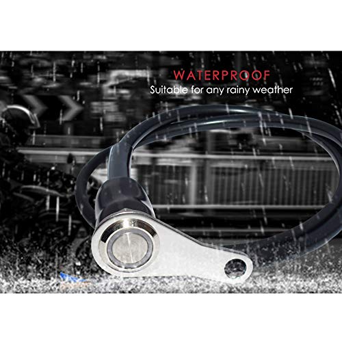 LED Motorcycle Switch ON-Off Headlight Fog Light Handlebar Adjustable Mount Waterproof Switches Button DC12V …