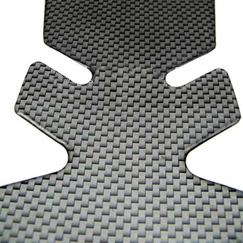 Carbon Fiber Look Powersports Gas Tank Protectors for Motorcycle - Gas Oil Fuel Tank Sticker Protector Decals Stickers Tank Pad Protector Motorcycle Stickers