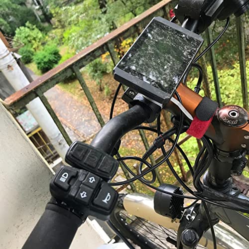 Motorcycle Turn Signal Headlight Horn Switch - 48V Waterproof Light Horn Turn Signal ON/Off Switch for Scooter Electric Bike
