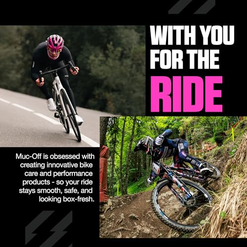 Muc-Off High Performance Waterless Bike Wash 750ml (Pack of 1) | Spray & Wipe Bike Cleaner | No Water Needed | Safe on Carbon Fibre | Cleans & Polishes with a Streak-Free Finish - size: 25.36 Fl Oz (Pack of 1)