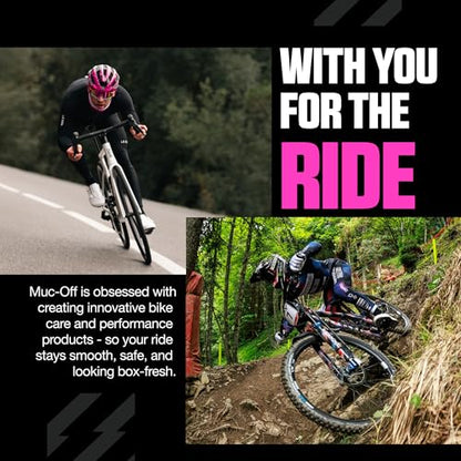 Muc-Off High Performance Waterless Bike Wash 750ml (Pack of 1) | Spray & Wipe Bike Cleaner | No Water Needed | Safe on Carbon Fibre | Cleans & Polishes with a Streak-Free Finish - size: 25.36 Fl Oz (Pack of 1)