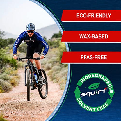 Squirt Chain Lube for Bikes 500 ml – Long-Lasting Lubricant for All Bike Chains – All-Weather Dry Bike Chain Lube to Reduce Noise – Bicycle Tools & Maintenance Aid - size: 1 Pack, 500 ml