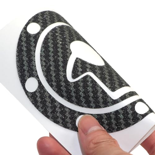 Motorcycle Carbon Tank Pad Protector Sticker Fuel Gas Oil Cap Decal, Anti-Scratch Oil Gas Tank Pad (ZX6E 6/7/9R ZXR400 750 ZZR250 ZRX1100) - color: Zx6e 6/7/9r Zxr400 750 Zzr250 Zrx1100