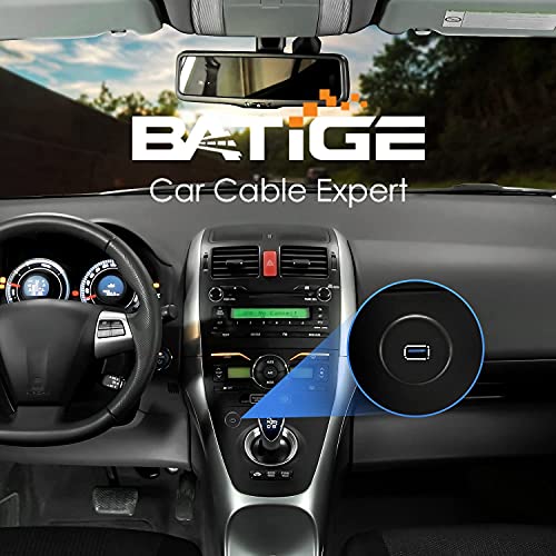 Single Port USB 3.0 Male to Female AUX Car Mount Flush Cable Waterproof Extension for Car Truck Boat Motorcycle Dashboard Panel - 3ft - size: 3ft