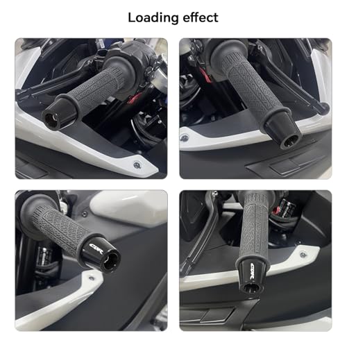 MFGZD R6 Motorcycle Bar End Plugs, CNC Aluminum Alloy Black Handlebar End Plugs Compatible With Yamaha R6 YZF-R6 - size: For R6 Black