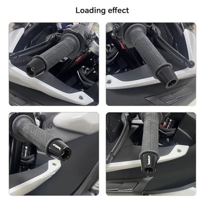 MFGZD R7 Motorcycle Bar End Plugs, CNC Aluminum Alloy Black Handlebar End Plugs Compatible With Yamaha R7 YZF-R7 - size: For R7 Black