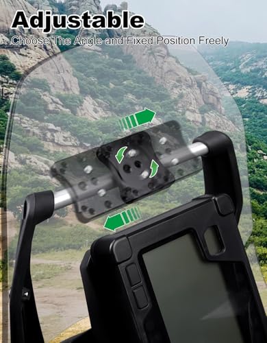 Universal GPS Mount Fit for V-Storm 800DE/ Tenere 700/ CB500X/ Africa Twin CRF1000/ R1250 R1200 GS/GSA/Super Tenere XTZ1200 GPS Bracket Phone Navigator Holder for 12 mm Bar - size: 12mm