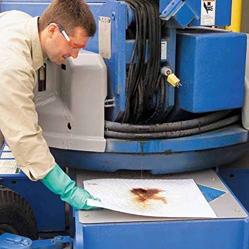 PIG Oil Mat - Oil-Only Absorbent Mat Roll - 1 Roll - 30" x 200' Roll - Absorbs up to 42.5 gallons per Roll - MAT461 - size: 30" x 200'
