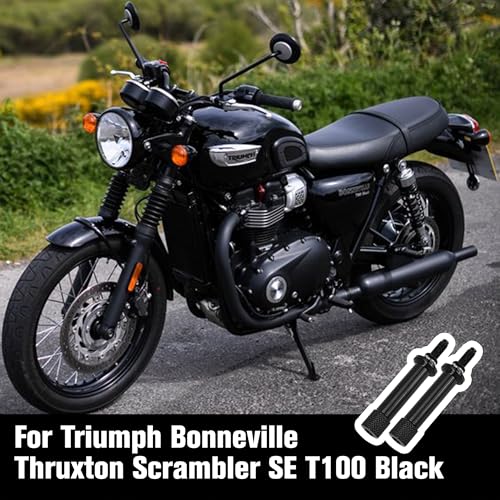 2 Pcs Motorcycle Quick Release Seat Bolts Replacement Fit for Triumph Bonneville SE 2009-2013, for Bonneville T100 2001-2015, for Triumph Scrambler 865 2006-2015, Long Tool Free Extended Screw