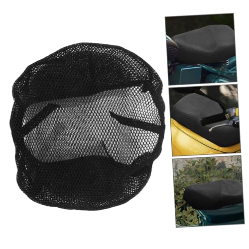 Mikinona Motorcycle Seat Cushion Mesh Seat Pad Insulated Cover for Motorbike Comfortable Ride Protection