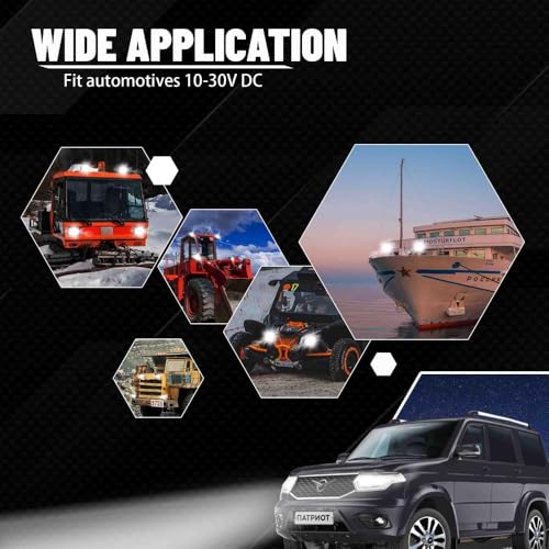 20 Inch Slim LED Light Bars for Truck ATV UTV RV, 12V 24V Tractor LED Work Lights Lawn Mower Golf Cart Off Road Driving Auxiliary Fog Lights 120W 10000lm 2 Pack - color: 20 Inch 2 Pack