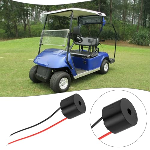 OTOTEC 6Pcs Golf Car Turn Signal Reminder Beeper 12V 25mA Electronic Buzzer Suitable for Club Car Motorcycle ATV Compatible with E-Z-GO Compatible with Yamaha