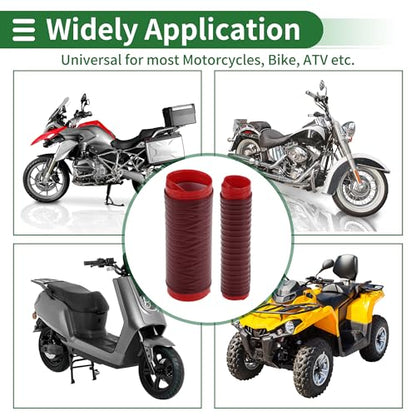 1.57" /40 mm 1.57 "/40 mm Motorcycle Hand Grips Cover Kit Non Slip Silicone Handlebar Grips Dark Red 1 Set Spiral Cross Pattern - color: Dark Red