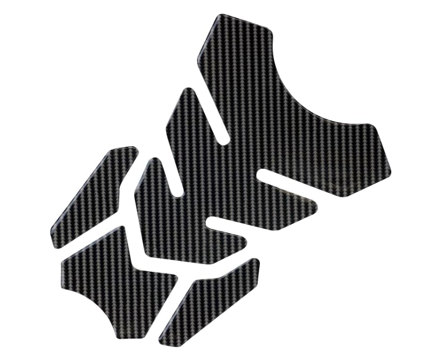 Motorcycle Tank Pad Gas Tank Protector, 3D Motorcycle Tank Sticker Protector Decal Gas Oil Fuel Tank Pad Protector 4 pieces