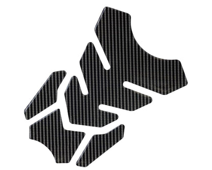 Motorcycle Tank Pad Gas Tank Protector, 3D Motorcycle Tank Sticker Protector Decal Gas Oil Fuel Tank Pad Protector 4 pieces