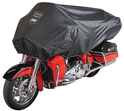 Defender Extreme Motorcycle Half Cover; Waterproof; UltraMax Fabric (DEX-RT1H) - size: Touring Motorcycle Half Cover