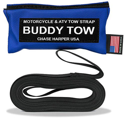 Chase Harper USA 9100 - Buddy Tow - Tough Military spec Nylon Webbing (1785 lb. Test) 12' x 1" - Blue - color: blue, size: 1" Webbing