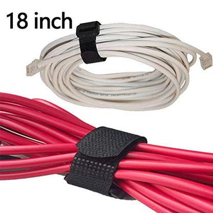 16 Pack (36-18) inch Adjustable Hook and Loop Straps - Heavy Duty Velcro Securing Cinch Straps for Gear, Lashing Bike Rack,Luggage & Outdoor Use - color: 16pack（18+36）inch