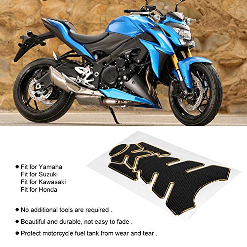 3D Motorcycle Tank Pad Gas Tank Protector Sticker Fuel Tank Protector Decal Pad Self-adhesive Protector Decoration Fuel Tank Pad Protector Sticker Pad Decals