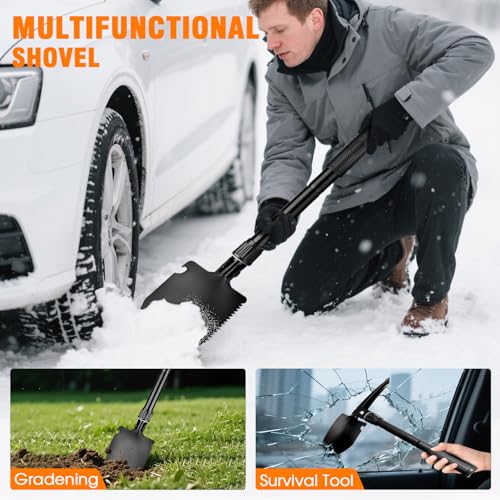 Emergency Car Kit,Roadside Emergency Tool Kit for Vehicle Truck with Air Compressor Jumper Cable First Aid Kit,Winter Auto Road Side Kit Women Men Car Travel Safety Assistance Survival Essentials Kit