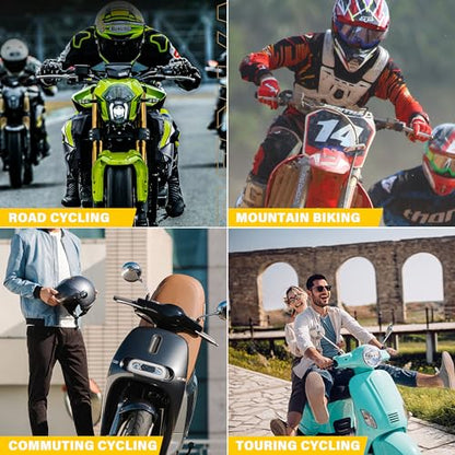 2Pcs Universal Motorcycle Brake Lever Cover Handle Silicone Sleeve Motorbike Bicycle Handles Grips Protection Accessories - color: yellow