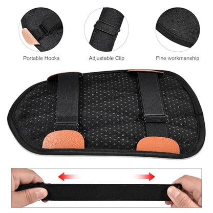SaferCCTV Motorcycle Seat Cover ATV Padded Seat Protector,Motorcycle Seat Cushion Air Cooling 3D Motorcycle Seat Pad(New Size M) - size: NEW Size M