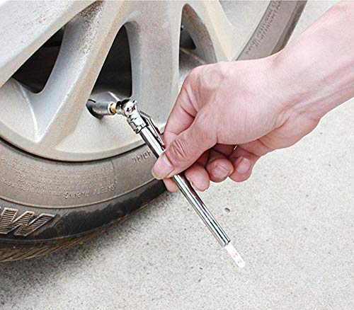 Pencil Tire Pressure Gauge, 1-20 PSI Low Pressure Gauge | For checking tire pressure on golf carts, ATVs, small vehicles and dirt bikes