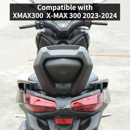 Motorcycle Sissy Bar Detachable Passenger Backrest | Compatible with Yamaha XMAX300 X-MAX 300, 2023-2024, Quick Release