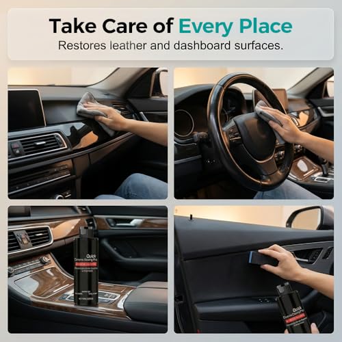 Quick Ceramic Coating Pro, 10.58 fl oz Car Quick Coat Spray, 3‑in‑1 Waterless Wash Scratch Repair & Gloss Restorer for Auto Detailing (1pc) - color: 1pc
