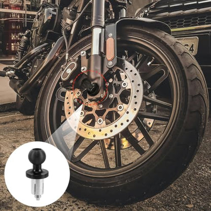 Motorcycle Handlebar Clamp Ball Head Mount Base, Motorbike Phone Holder Bracket, Handlebar Expansion Ball Designed Pedestal for Navigation Device, Compatible with Motorbike Repairs