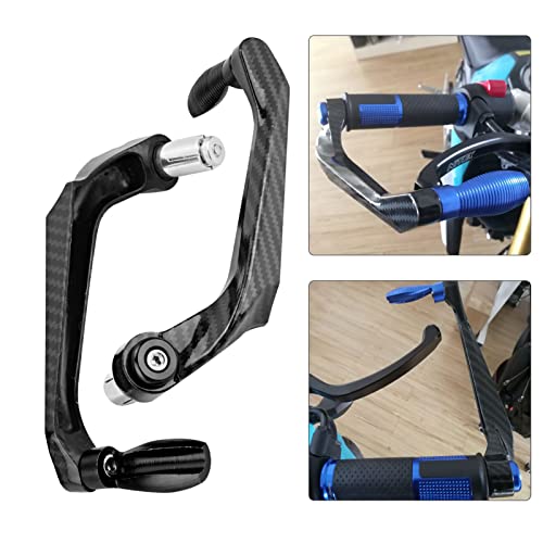 Lever Guards Motorcycle-Paraleve Moto - Universal Motorcycle Brake Clutch Lever Guard 7/8inch Motorcycle Handlebar Protector for Motorcycle Motorbike Scooters Electric Cars Mountain Bikes(Black) Motor