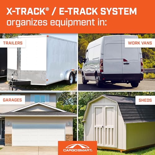CARGOSMART X-Track Single Piece 1 Pk - Matte Black - color: Matte Black, style: Single Piece - 1 Pk