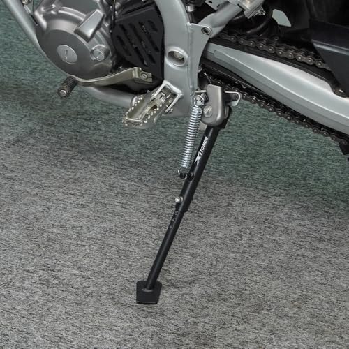 Xitomer Iron 0-4 inch Adjustable Kickstand Side Stand Fit for CRF300L / Rally 202-2025, CRF300LS 2023-2025 Motorcycle Adjustable Side stand