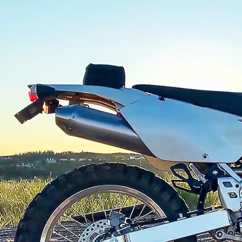 Xitomer Tail Tidy Fit for 2024 2023 DRZ400 DRZ400S SM 2005-2019 2020 2022 2023 2024 / DRZ400E 2008-2024 Fender Eliminator, with Tail light/License Plate Light (Smoke Tail Light) - color: Smoke