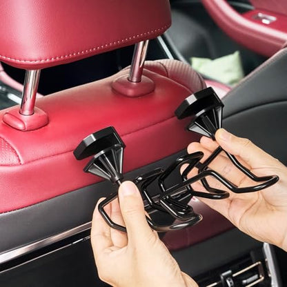 Five Hook Hard Hat Holder for Truck Seat Heavy Duty Metal Hard Hat Accessories Holder for Truck SUV Car Seat to Keep Helmet Safety (Five Hook, 1) - style: Five Hook
