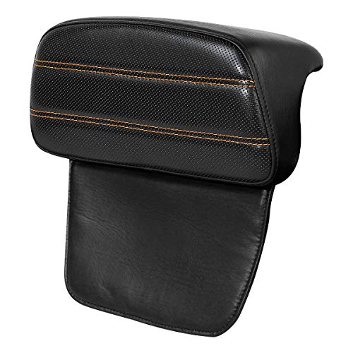 Razor Chopped Pack Backrest Pad Fits For Harley Touring 2014-2023 Tri Glide Road King Street Glide Road Glide Electra Glide Pack - color: Style E# 3